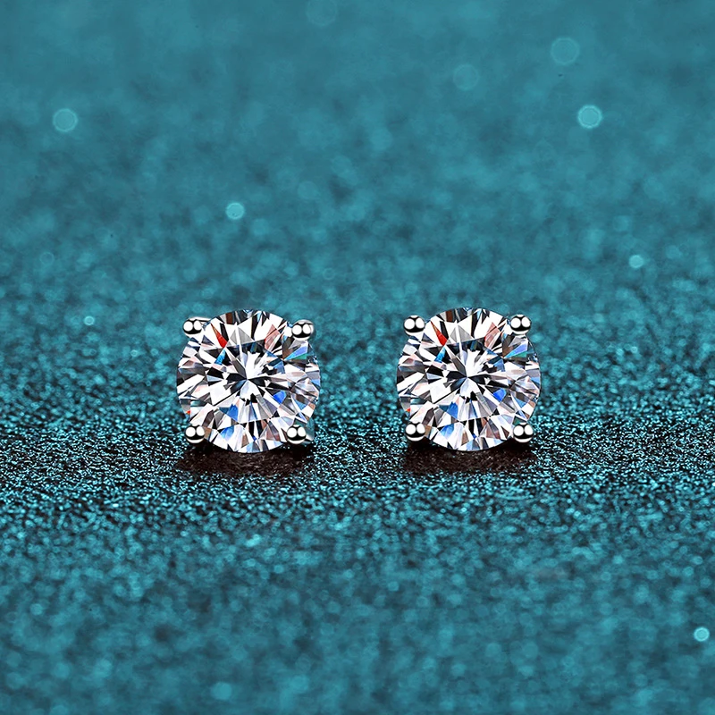 0.5/0.8carat Princess Cut Moissanite Stud Earrings Screw Back 925 Sterling Silver Moissanite Stud Earring for Women Men Gift
0.5/0.8carat Princess Cut Moissanite Stud Earrings Screw Back 925 Sterling Silver Moissanite Stud Earring for Women Men Gift