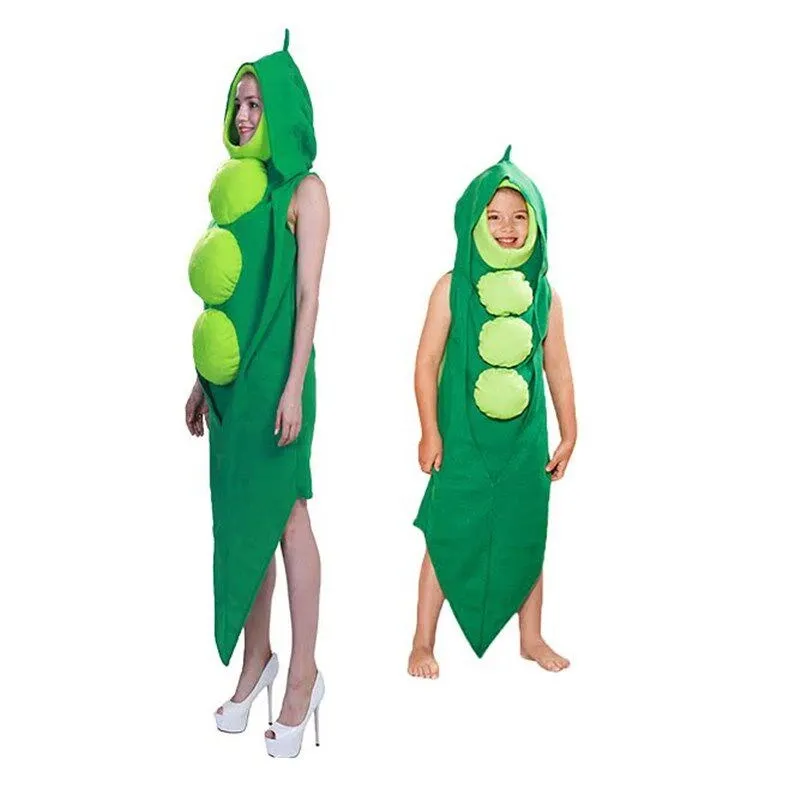 Halloween Funny Food Parent-Child Suit Cos Pea Jumpsuit Kindergarten Group U Performance Clothes Children's Vegetable Outfit
Halloween Funny Food Parent-Child Suit Cos Pea Jumpsuit Kindergarten Group U Performance Clothes Children's Vegetable Outfit