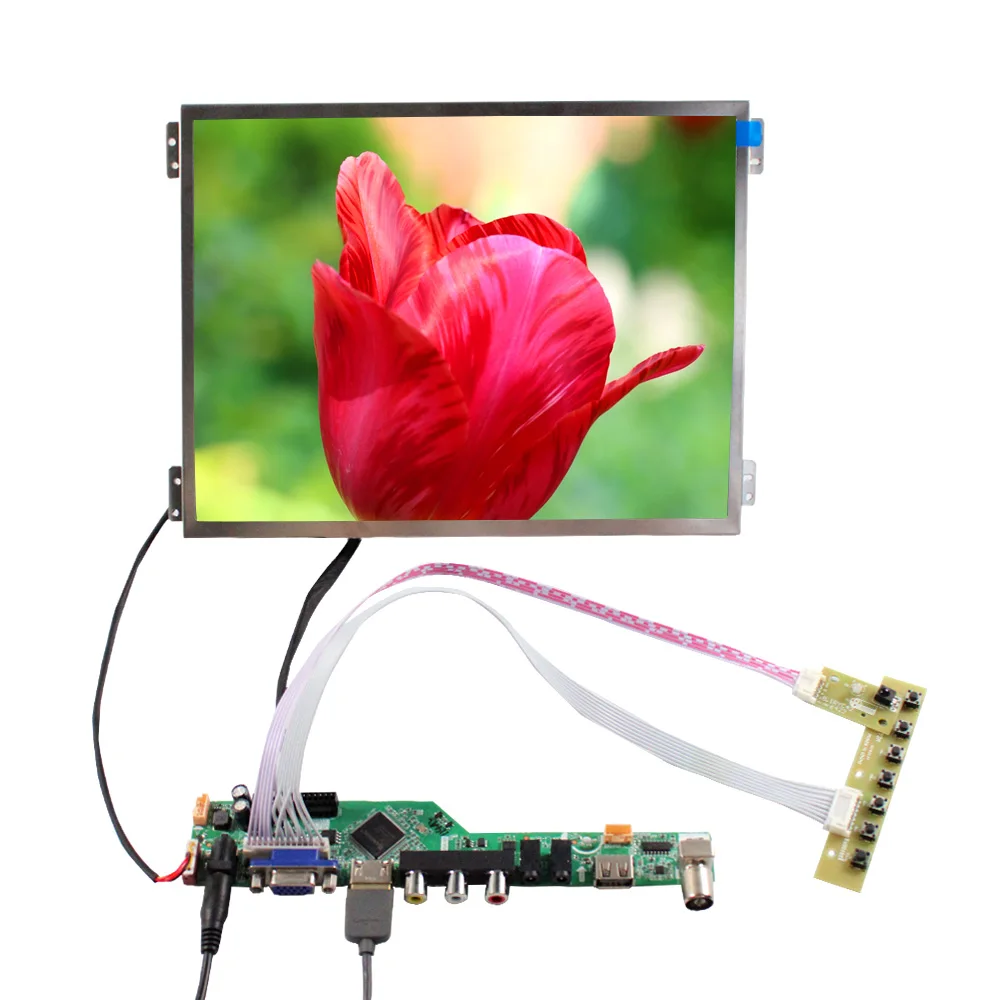 10.4inch 1024x768 1000nit LCD DIsplay Screen with HD-MI Audio LVDS Control Board 30pin
10.4inch 1024x768 1000nit LCD DIsplay Screen with HD-MI Audio LVDS Control Board 30pin