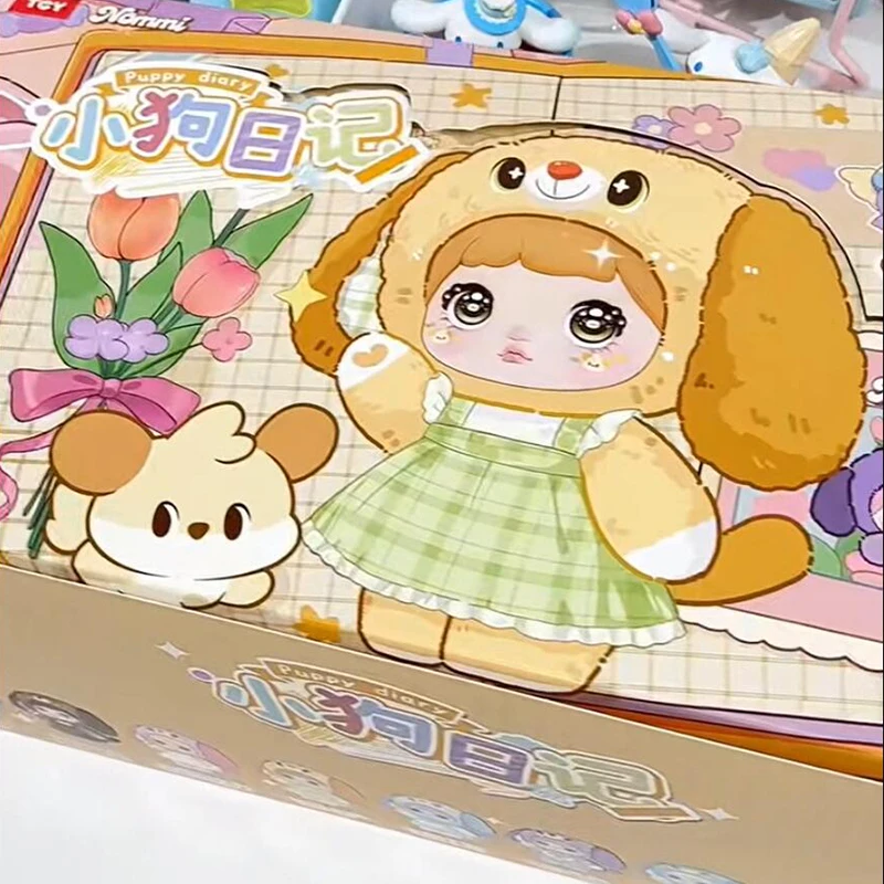 Nommi V5 Puppy Diary Fluffy Healing Series Surprise, плюшевая глухая коробка, настольные украшения, милые сумки, украшение для девочек, подарок-сюрприз
Nommi V5 Puppy Diary Fluffy Healing Series Surprise, плюшевая глухая коробка, настольные украшения, милые сумки, украшение для девочек, подарок-сюрприз