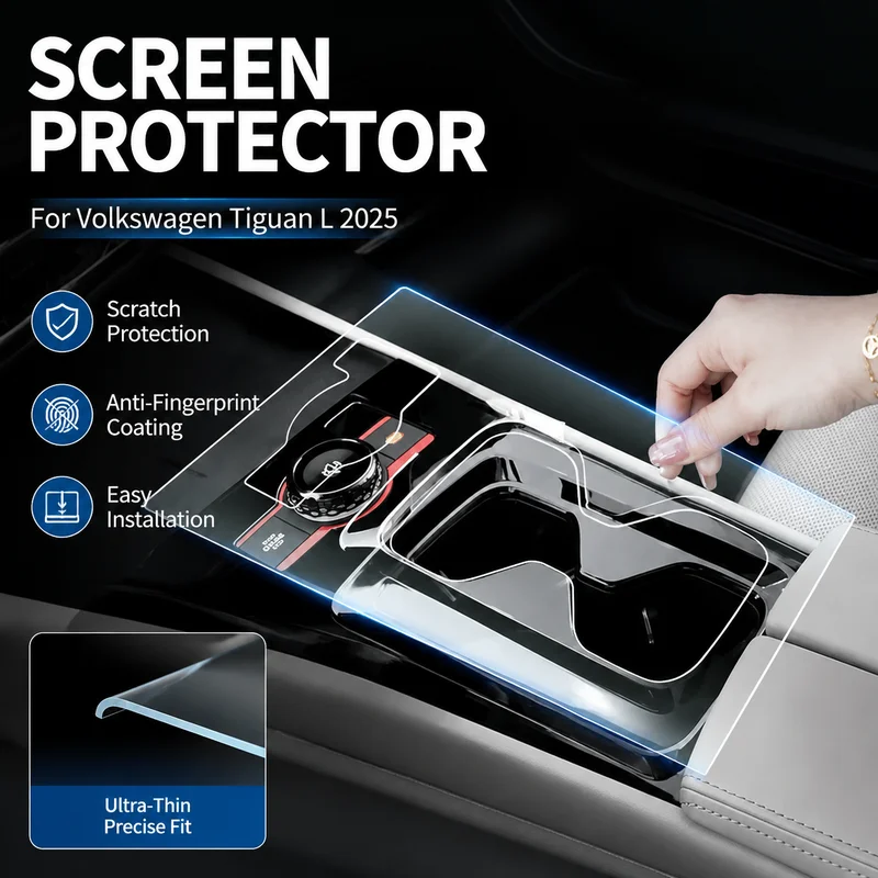 Screen Protector For Volkswagen Tiguan L 2025 Car Accessories Navigation Screen Protective Film Easy Installation
Screen Protector For Volkswagen Tiguan L 2025 Car Accessories Navigation Screen Protective Film Easy Installation