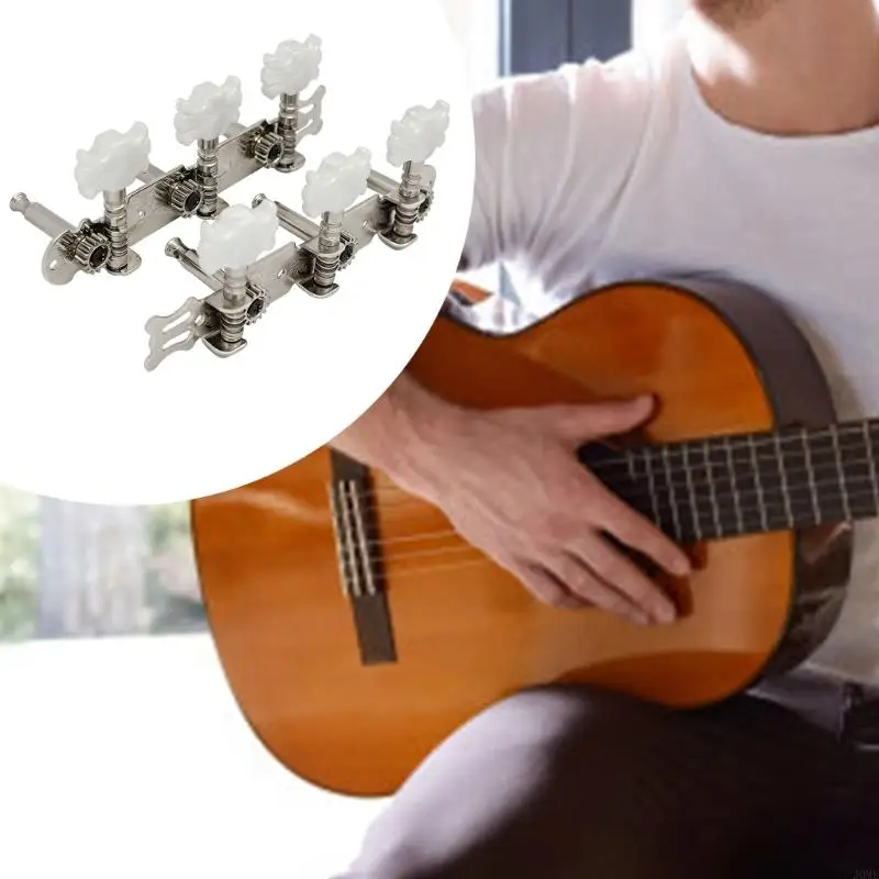 Set of 2 Triple Design Machine Heads Metal Texture for Acoustic Guitar and Ukulele Ergonomic Design Easy Installation JOME
Set of 2 Triple Design Machine Heads Metal Texture for Acoustic Guitar and Ukulele Ergonomic Design Easy Installation JOME