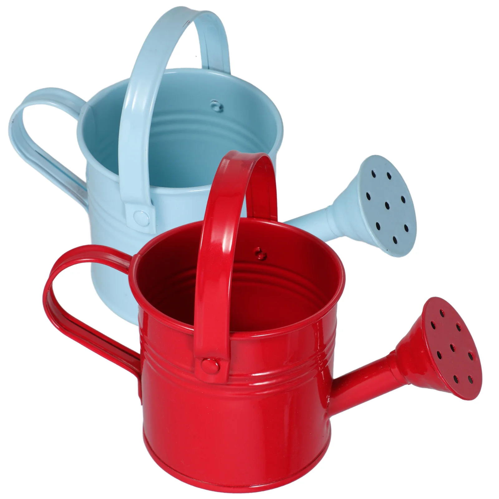 2pcs Creative Watering Tin Simple Watering Pot Durable Iron Sprinkling Kettle Portable Can for Plants Flower (Red and Light Blue
2pcs Creative Watering Tin Simple Watering Pot Durable Iron Sprinkling Kettle Portable Can for Plants Flower (Red and Light Blue