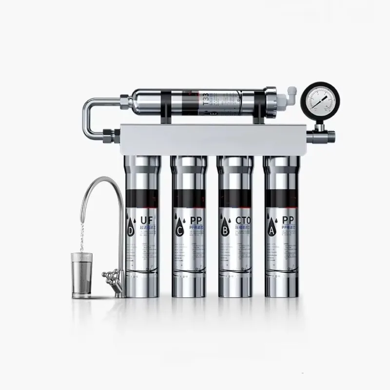 Wall Mounted Ultrafiltration Water Filter 0.01 Micron Stainless Steel Purifier
Wall Mounted Ultrafiltration Water Filter 0.01 Micron Stainless Steel Purifier