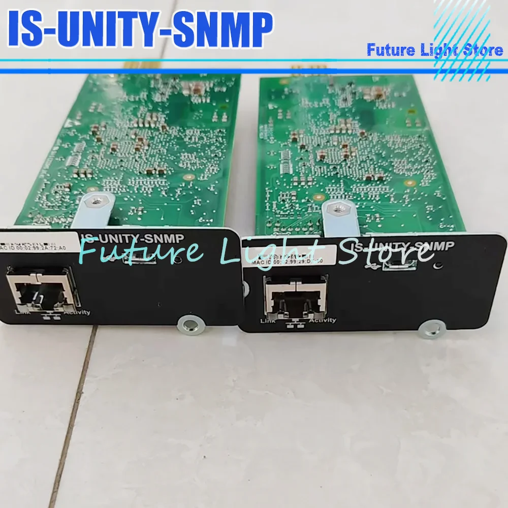 Remote Control Card IS-UNITY-SNMP Intelligent Management Card
Remote Control Card IS-UNITY-SNMP Intelligent Management Card