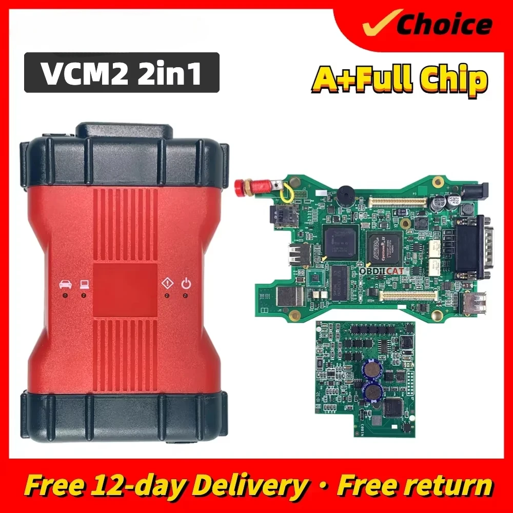 Top Quality VCM Full Chip Diagnostic Tools VCM2 IDS Interface Multi-language Double PCB VCMII Scanner For Frd/M-azda Car Tools
Top Quality VCM Full Chip Diagnostic Tools VCM2 IDS Interface Multi-language Double PCB VCMII Scanner For Frd/M-azda Car Tools