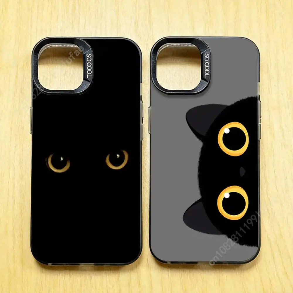 Mysterious Black Cat Phone Case for iPhone 17 16 15 14 13 12 11 Pro Plus Max Mini X XS Silicone Hard Cover
Mysterious Black Cat Phone Case for iPhone 17 16 15 14 13 12 11 Pro Plus Max Mini X XS Silicone Hard Cover
