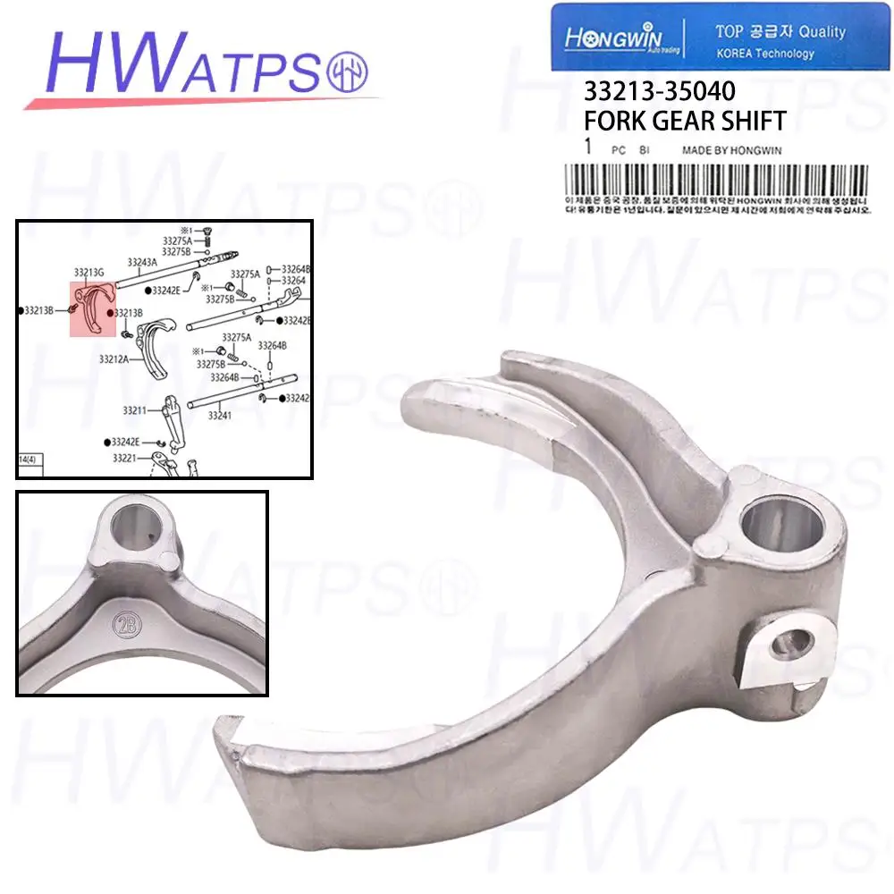 Transmission Gear Shift Fork 33213-0K030 332130K030 For Toyota 4Runner 1987-2000 Pickup 1985-1995 T100 1993-1998 33213 0K030
Transmission Gear Shift Fork 33213-0K030 332130K030 For Toyota 4Runner 1987-2000 Pickup 1985-1995 T100 1993-1998 33213 0K030