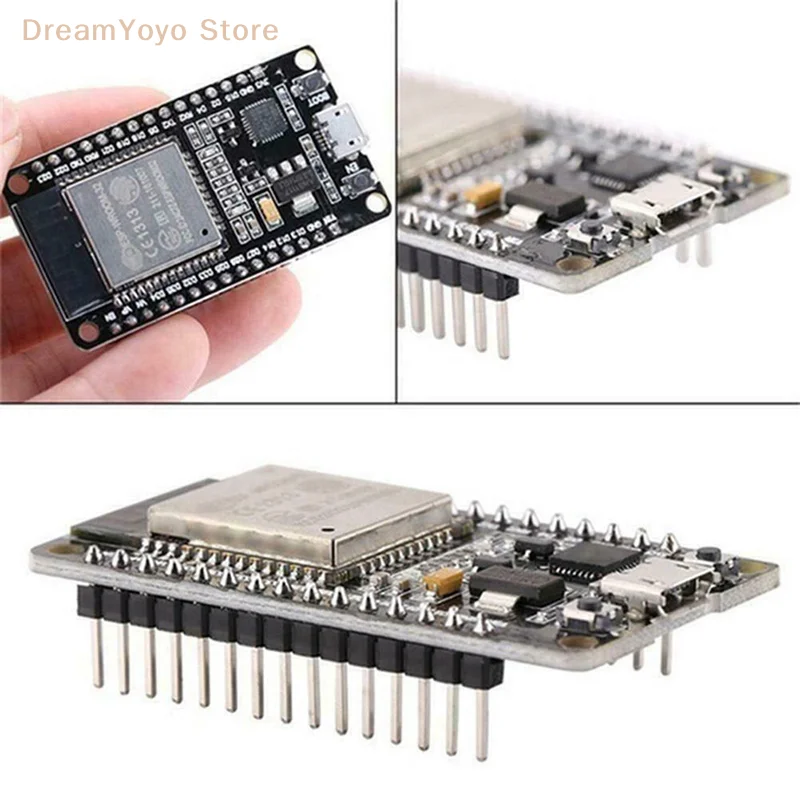 1Pc ESP32 Development Board Wireless WiFi +Bluetooth-compatible Dual Core CP2104 2.4GHz RF ESP32 1PC Development Board 3.3V 2023
1Pc ESP32 Development Board Wireless WiFi +Bluetooth-compatible Dual Core CP2104 2.4GHz RF ESP32 1PC Development Board 3.3V 2023