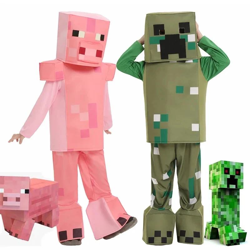 ❤2026❤ Unisex Game World Girl Pink Pig Fancy Dress Up Boy Kids Green Blocks Scrambler Halloween Costume❤
❤2026❤ Unisex Game World Girl Pink Pig Fancy Dress Up Boy Kids Green Blocks Scrambler Halloween Costume❤