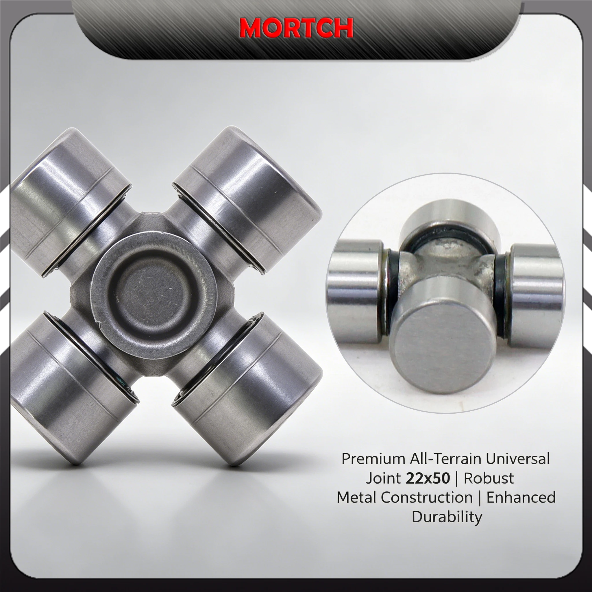 Replacement Universal Joint 22x50 9GQ0-290210 Fits CF Moto CF500 CF1000US-A ZForce 950 1000 CForce 450L 520S ATV UTV
Replacement Universal Joint 22x50 9GQ0-290210 Fits CF Moto CF500 CF1000US-A ZForce 950 1000 CForce 450L 520S ATV UTV