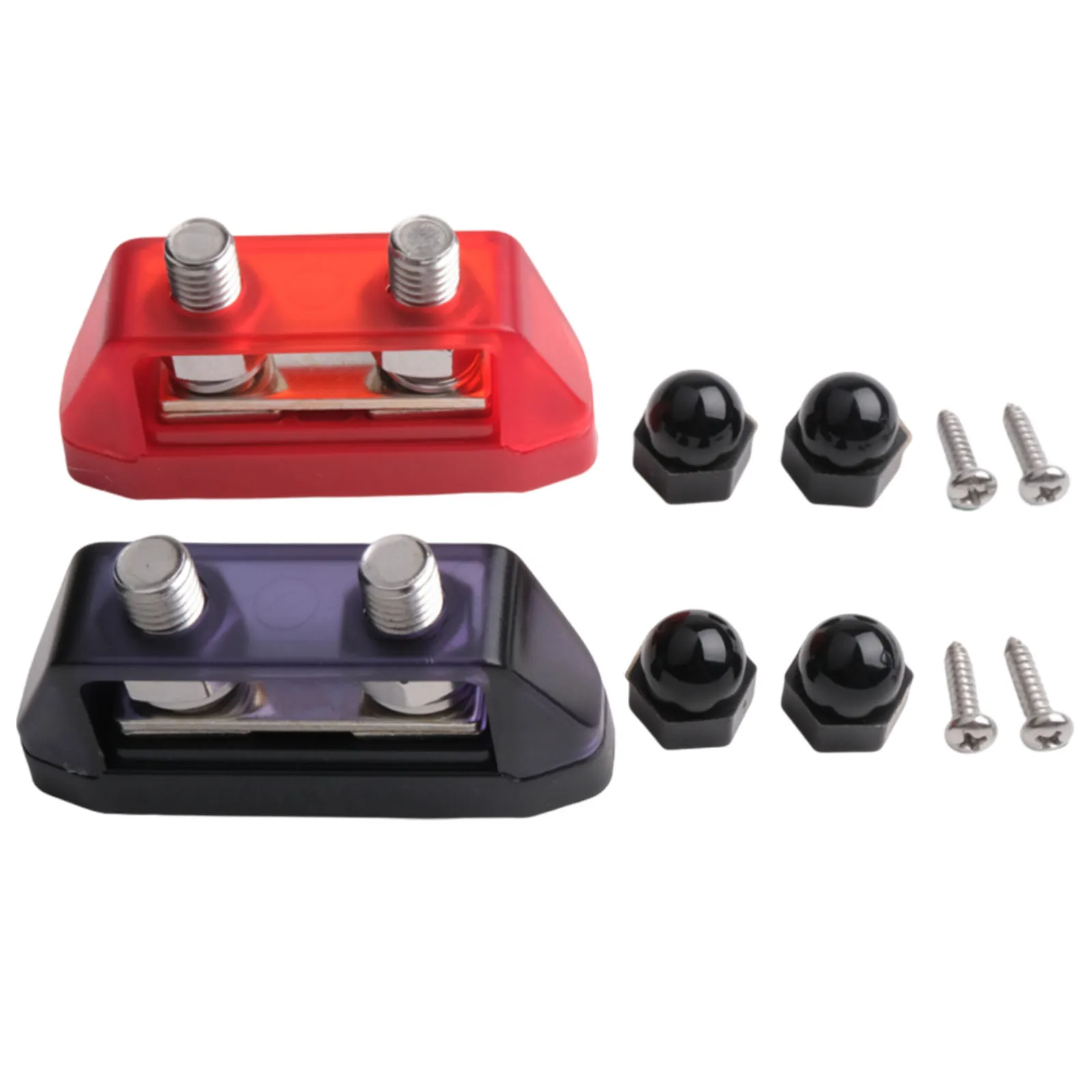 For Cars Dual Studs Terminals Secure Mounting Power Distribution M8 M10 Maximum Voltage 48V DC Nickel-plated Brass Plate
For Cars Dual Studs Terminals Secure Mounting Power Distribution M8 M10 Maximum Voltage 48V DC Nickel-plated Brass Plate