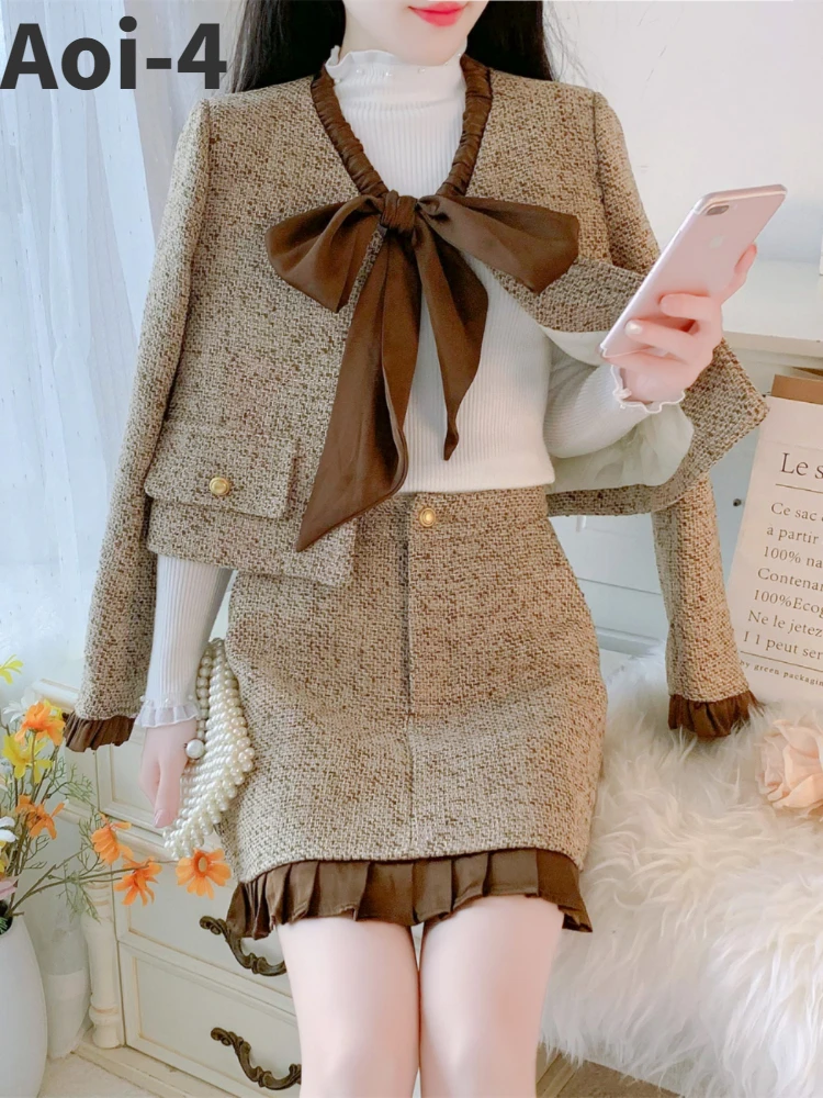 Fashion Commuter Thickened Down Suit Women's 2023 Winter Splicing Wood Ear Edge Bow Gold Button Coat+A-Line Skirt Two-Piece Set
Fashion Commuter Thickened Down Suit Women's 2023 Winter Splicing Wood Ear Edge Bow Gold Button Coat+A-Line Skirt Two-Piece Set