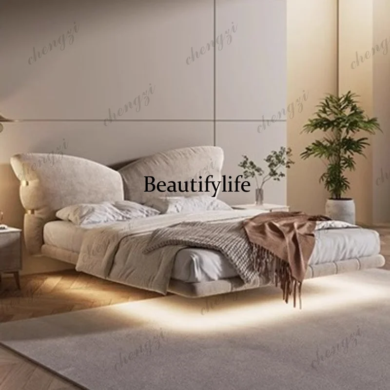 K182 Luxury Frame Twin Bed Full Queen Headboard King Size Double Bed Wooden Double Bed Suspended Structure Letto Bedroom Furnitu
K182 Luxury Frame Twin Bed Full Queen Headboard King Size Double Bed Wooden Double Bed Suspended Structure Letto Bedroom Furnitu