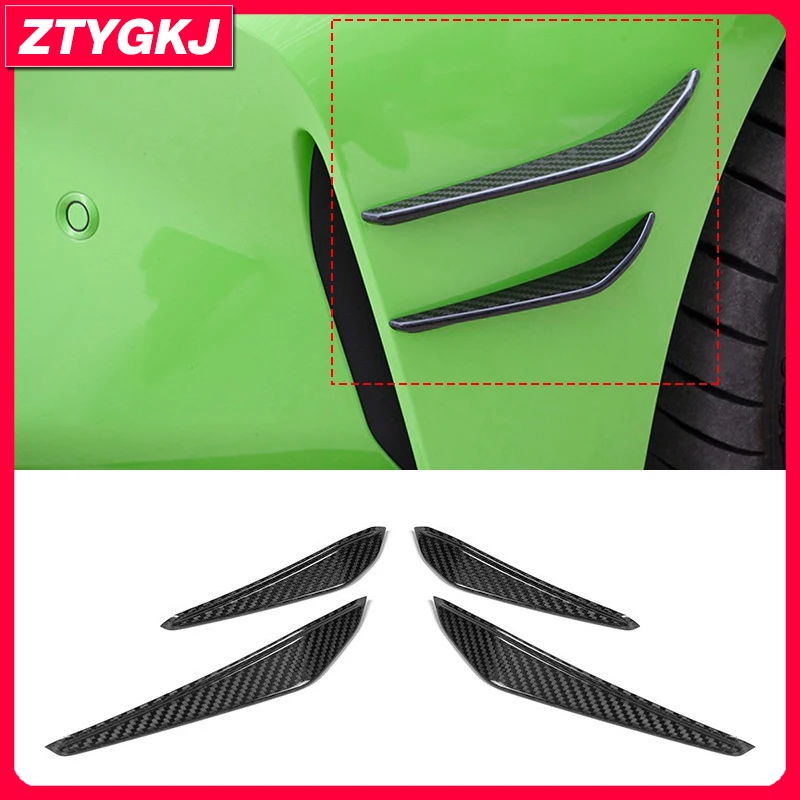 4 PCS High Quality Dry Carbon Fiber Front Bumper Air Vents Trims For BMW M3 G80 M4 G82 2021 Up
4 PCS High Quality Dry Carbon Fiber Front Bumper Air Vents Trims For BMW M3 G80 M4 G82 2021 Up