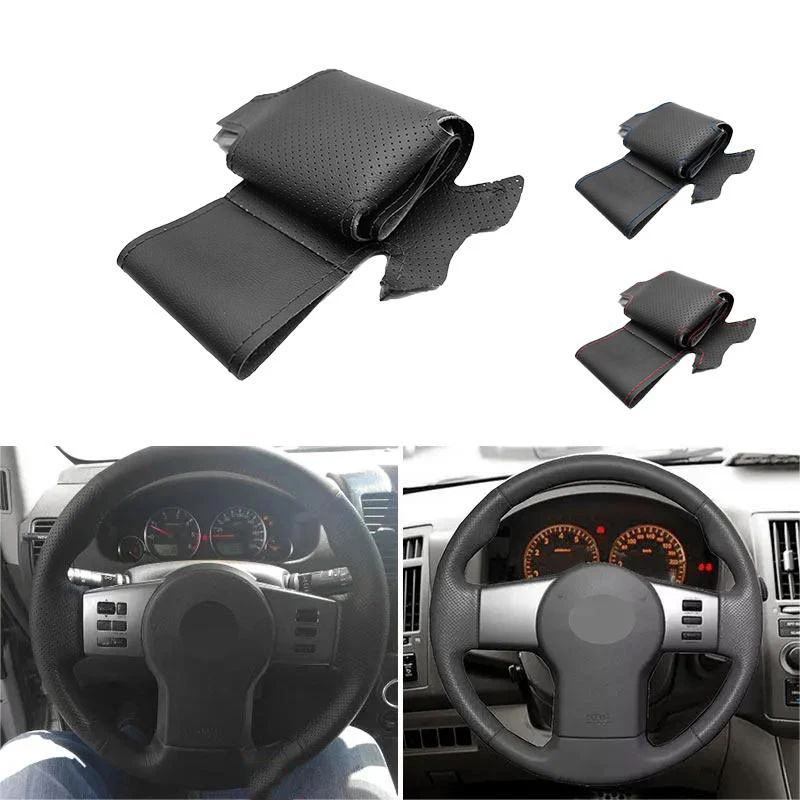 For Nissan Pathfinder III Frontier Xterra Navara 2005-2015 Car Steering Wheel Cover Perforated Leather Trim Interior Accessories
For Nissan Pathfinder III Frontier Xterra Navara 2005-2015 Car Steering Wheel Cover Perforated Leather Trim Interior Accessories