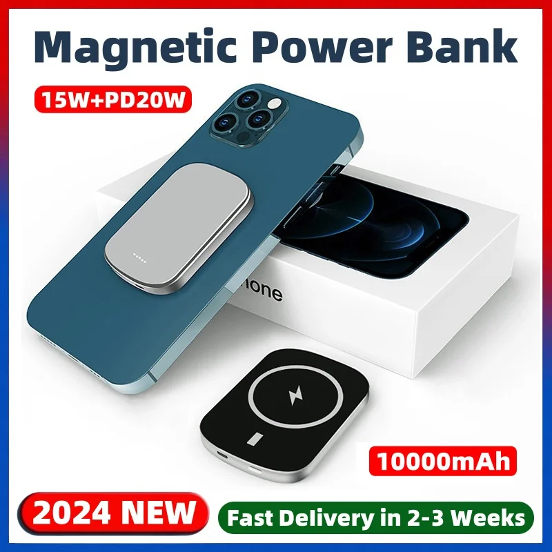 Mini Powerbank Magnetic Power Bank Portable Wireless Charger for iPhone 15 14 13 12 11 Pro Max 8 Samsung Xiaomi External Battery
Mini Powerbank Magnetic Power Bank Portable Wireless Charger for iPhone 15 14 13 12 11 Pro Max 8 Samsung Xiaomi External Battery