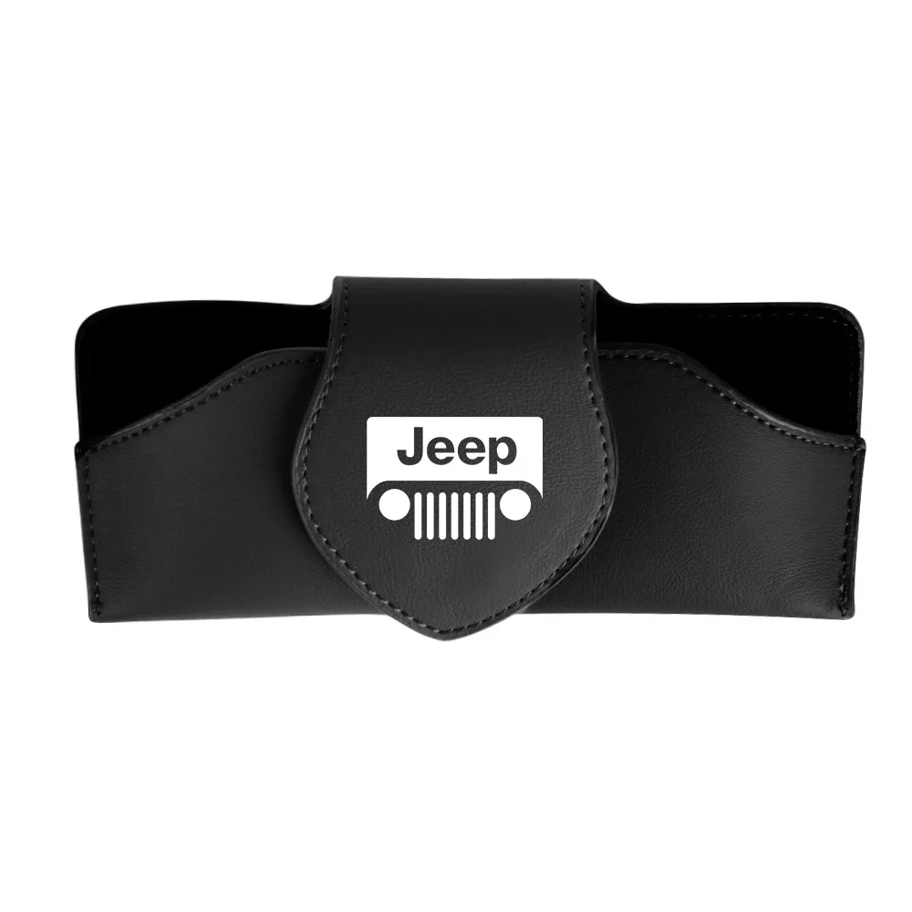 Leather Car Sun Visor Sunglasses Holder Case for Jeep Renegade Wrangler JK Grand Cherokee Eyeglasses Organizer Auto Accessories
Leather Car Sun Visor Sunglasses Holder Case for Jeep Renegade Wrangler JK Grand Cherokee Eyeglasses Organizer Auto Accessories