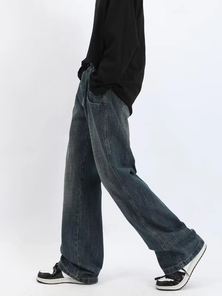 Джинсы мужские осенние индивидуальные американские ретро уличные потертые джинсовые брюки с карманами дизайн универсальные хип-хоп полная длина повседневные 
Джинсы мужские осенние индивидуальные американские ретро уличные потертые джинсовые брюки с карманами дизайн универсальные хип-хоп полная длина повседневные