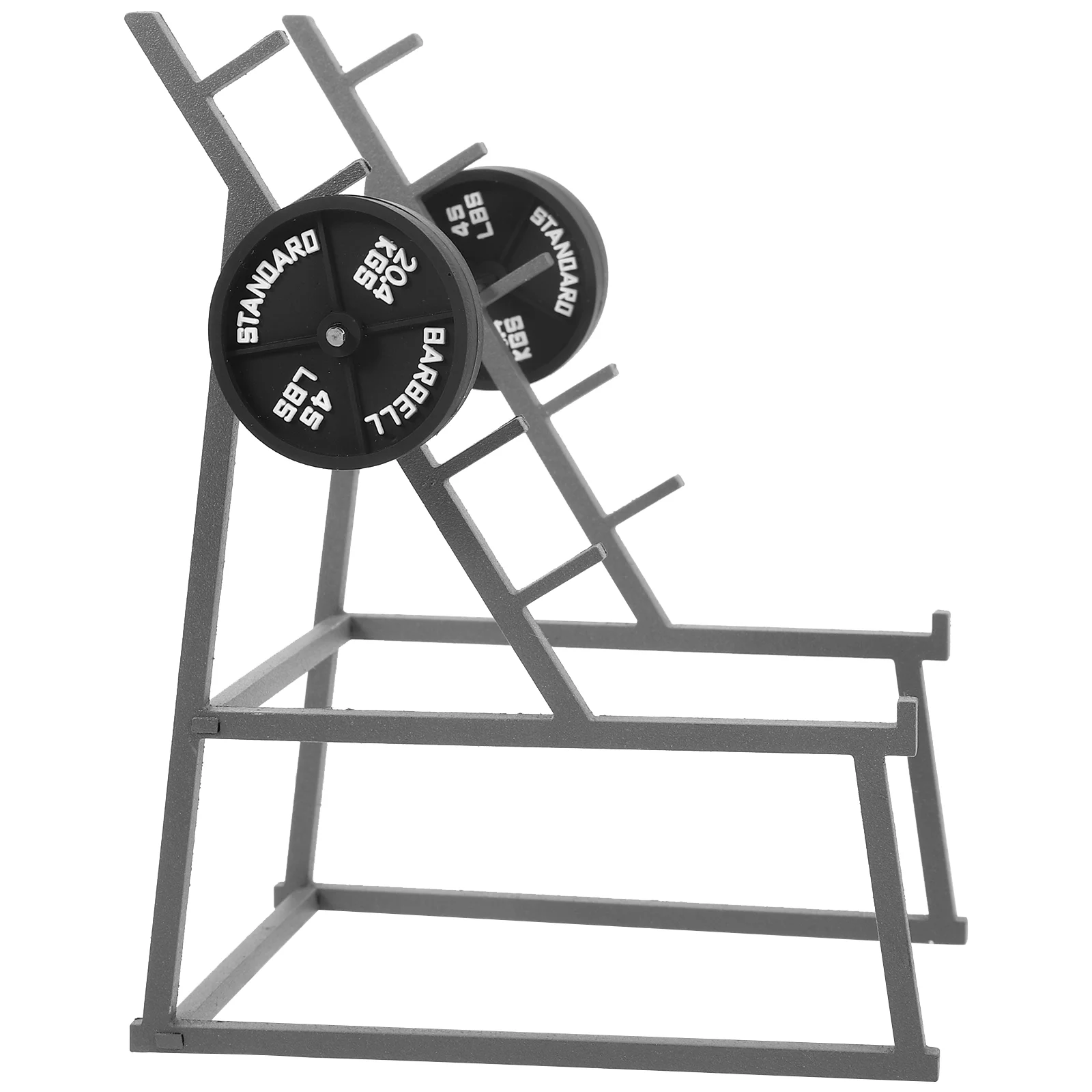 Mini Sports Barbell Miniature Fitness Model Dollhouse Accessories Realistic Barbell Toy Fine Craftsmanship Miniature Prop Gym
Mini Sports Barbell Miniature Fitness Model Dollhouse Accessories Realistic Barbell Toy Fine Craftsmanship Miniature Prop Gym