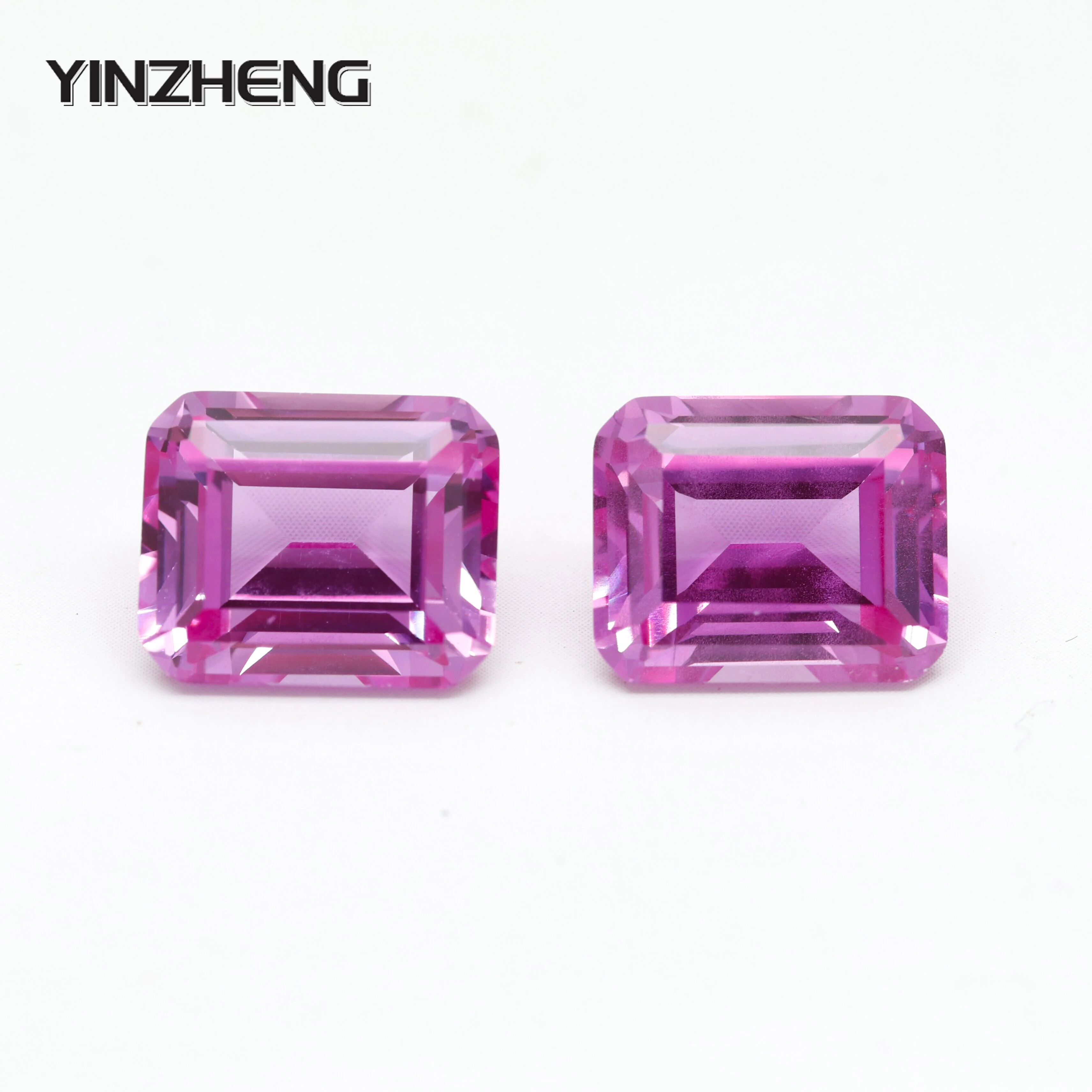 Yinzheng Gemstones Lab Grown Hot Pink Sapphire Emerald Cut Jewelry Making with AGL/GRC Ceritificate Loose Stones
Yinzheng Gemstones Lab Grown Hot Pink Sapphire Emerald Cut Jewelry Making with AGL/GRC Ceritificate Loose Stones