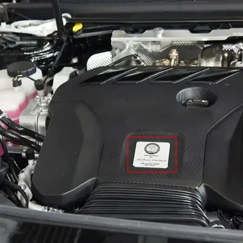 65mm Badge for AFFALTERBACH Tree AMG Engine Sticker BRABUS Interior Engine Sticker Emblem For AMG Mercedes-benz BRABUS Maybach