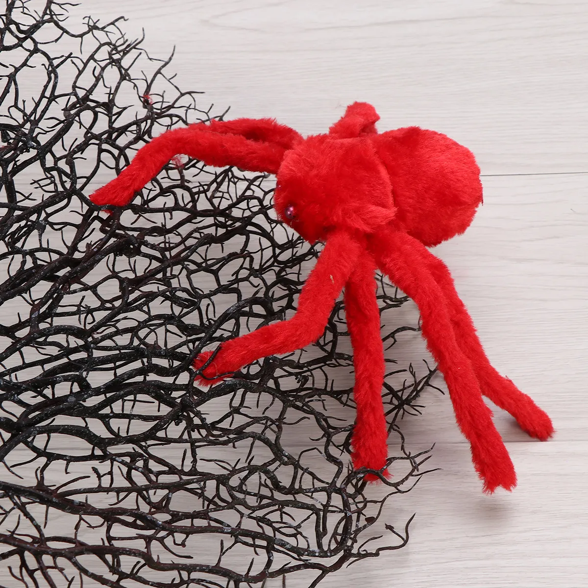 30 Cm Red Spider Toy Sipder Lifelike Halloween Decorations Props Stuffed Animal
30 Cm Red Spider Toy Sipder Lifelike Halloween Decorations Props Stuffed Animal