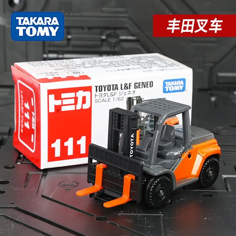 TAKARA TOMY Tomica Doremi Car Red-White Box No.111 Toyota Forklift Alloy Toy Car Model Fine Automobile Toy for Boys
TAKARA TOMY Tomica Doremi Car Red-White Box No.111 Toyota Forklift Alloy Toy Car Model Fine Automobile Toy for Boys