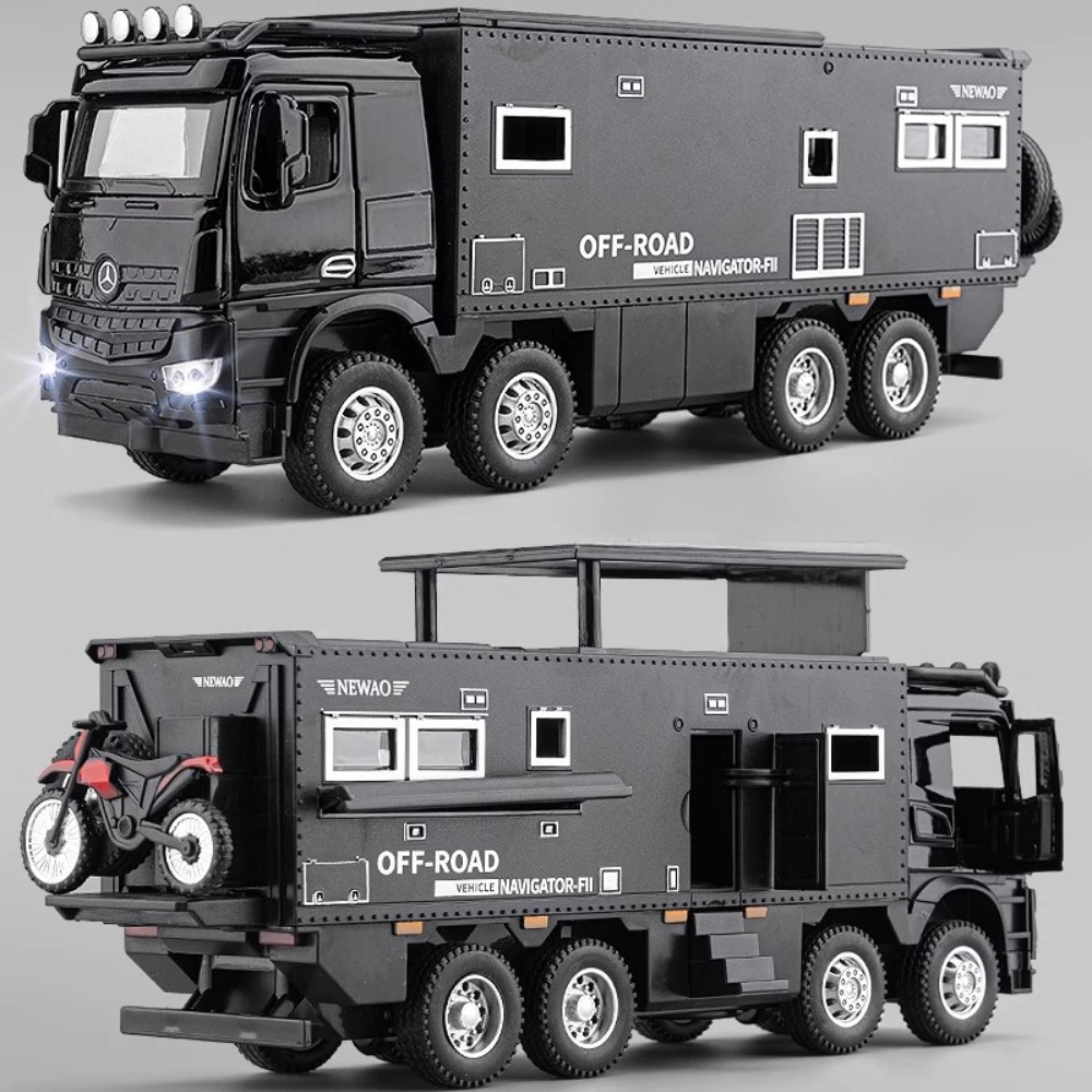 1:24 NOMADISM Raptor F150 RV Модель автомобиля из сплава Игрушечный металлический литой под давлением Миниатюрные модели внедорожников Звуковой свет Игрушки для детей Подарки
1:24 NOMADISM Raptor F150 RV Модель автомобиля из сплава Игрушечный металлический литой под давлением Миниатюрные модели внедорожников Звуковой свет Игрушки для детей Подарки