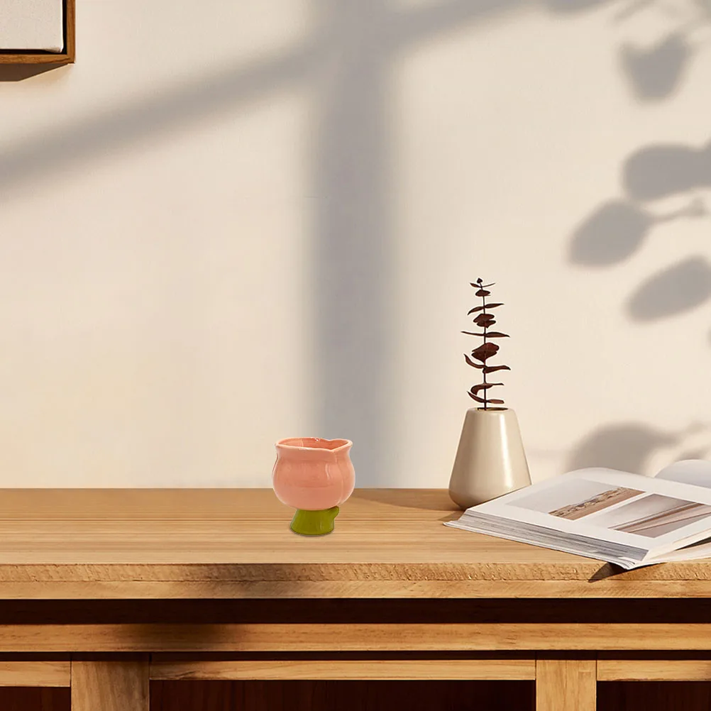 Fragrant Water Cup Flower Tea Cups Aesthetic Mug Ceramic Tulip Coffee Teacup Pink
Fragrant Water Cup Flower Tea Cups Aesthetic Mug Ceramic Tulip Coffee Teacup Pink