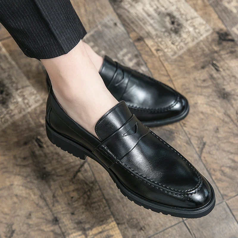 2024 New Luxury Brand Loafers Men Casual Shoes Slip On Formal Leather Shoes Big Size 38-48 Dress Driving Shoes Social Moccasins
2024 New Luxury Brand Loafers Men Casual Shoes Slip On Formal Leather Shoes Big Size 38-48 Dress Driving Shoes Social Moccasins