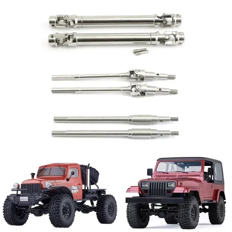Front and rear axle engine ratio CVD driveshast metal for 1/10 FMS RocHobby Mashigan Atlas auto upgrade backup
Front and rear axle engine ratio CVD driveshast metal for 1/10 FMS RocHobby Mashigan Atlas auto upgrade backup