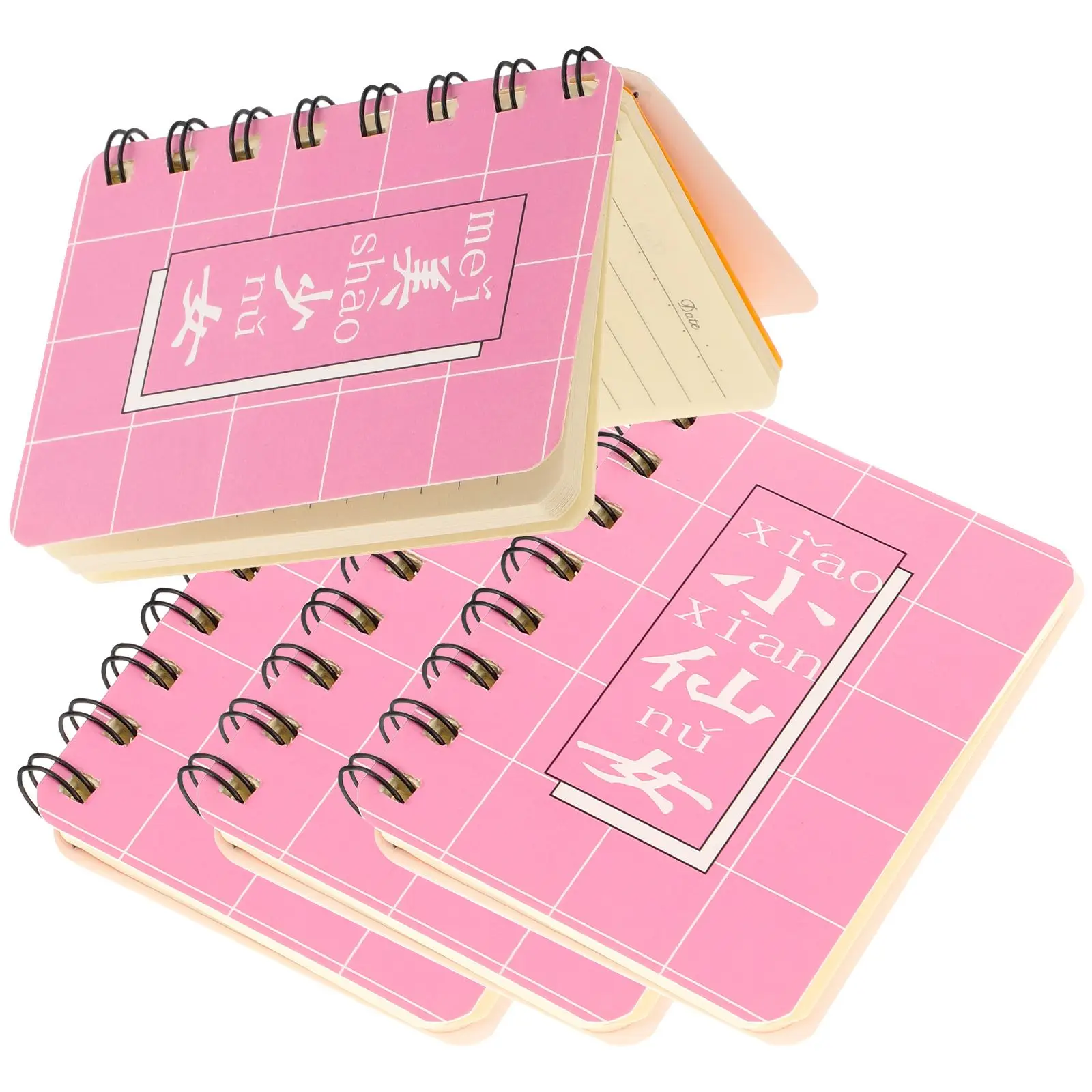 4PCS Mini Notepads Spiral Bound Pocket Notepad Notebooks Paper Office School Stationery Task Memo Pad
4PCS Mini Notepads Spiral Bound Pocket Notepad Notebooks Paper Office School Stationery Task Memo Pad