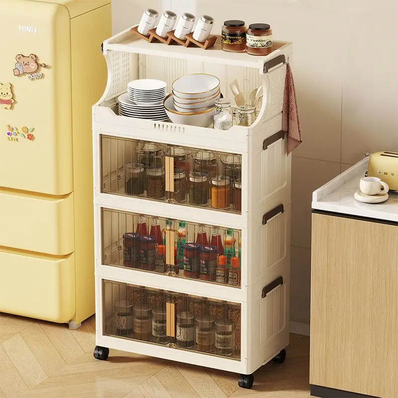 No-Install Multi-Layer Clothes Storage Cabinet Foldable Shelf Bedroom Bathroom Kitchen Home Use Simple Design Storage Box
No-Install Multi-Layer Clothes Storage Cabinet Foldable Shelf Bedroom Bathroom Kitchen Home Use Simple Design Storage Box