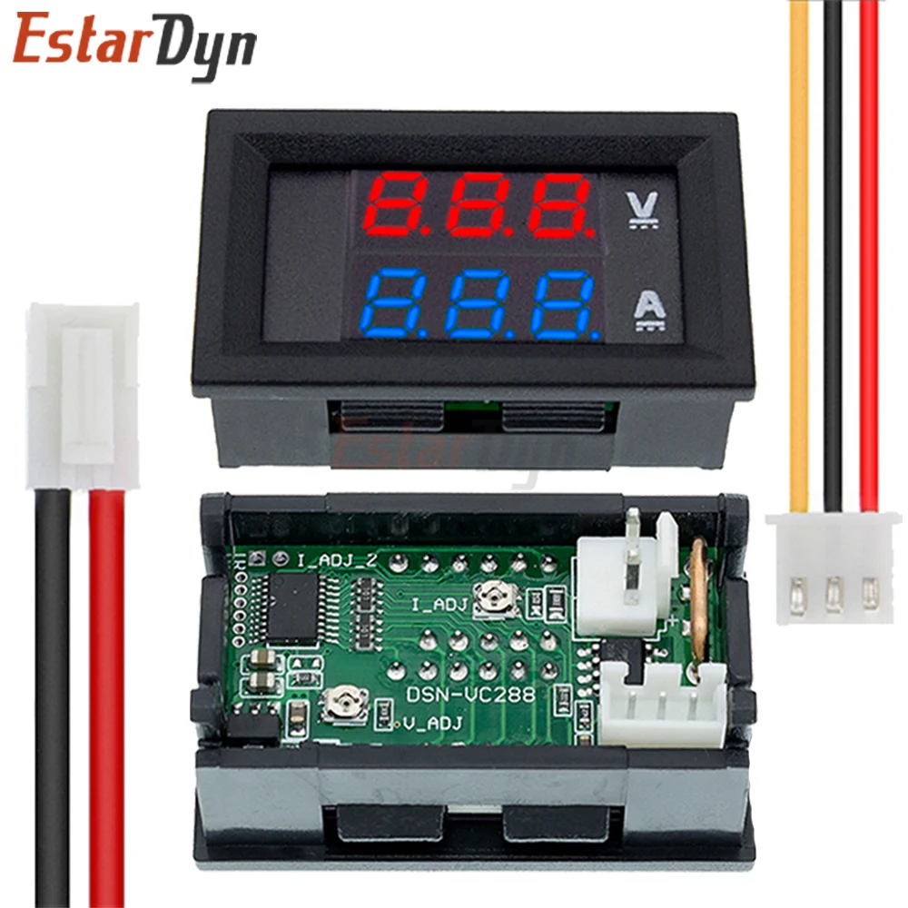 Estardyn DC 0-100V 10A 2in1 Voltmeter Ammeter 0.28" Mini Dual Display Red Blue LED Panel Meter
Estardyn DC 0-100V 10A 2in1 Voltmeter Ammeter 0.28" Mini Dual Display Red Blue LED Panel Meter