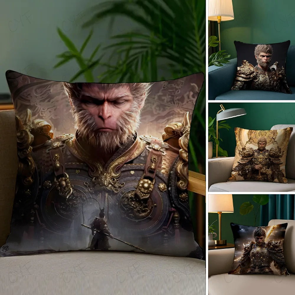 black myth wukong Game Pillow Case Anti-dustmite Pillowcase Invisible zipper silky short plush Sofa cushion cover
black myth wukong Game Pillow Case Anti-dustmite Pillowcase Invisible zipper silky short plush Sofa cushion cover