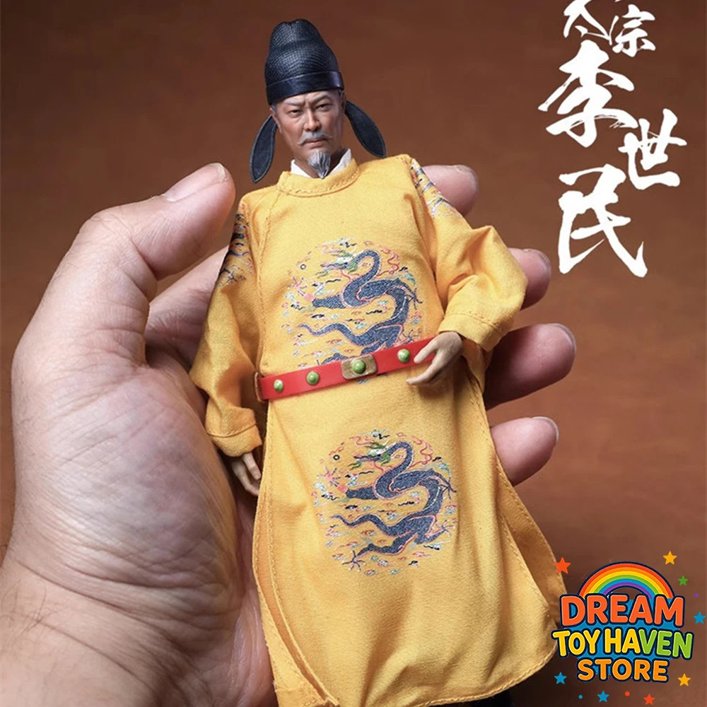 303TOYS DT004 1/12 мужской солдат династии Тан процветает император Taizong Li Shimin Dragon Robe версия 6-дюймовая экшн-фигурка модель
303TOYS DT004 1/12 мужской солдат династии Тан процветает император Taizong Li Shimin Dragon Robe версия 6-дюймовая экшн-фигурка модель