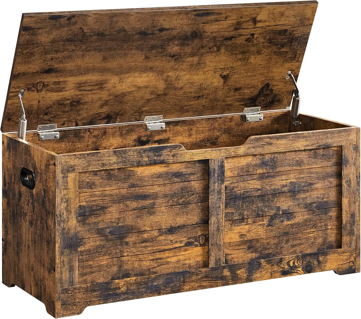Farmhouse Style Storage Bench with Safety Hinges, 15.7x39.4x18.1 Inches, Rustic Brown for Entryway Bedroom Living Room
Farmhouse Style Storage Bench with Safety Hinges, 15.7x39.4x18.1 Inches, Rustic Brown for Entryway Bedroom Living Room