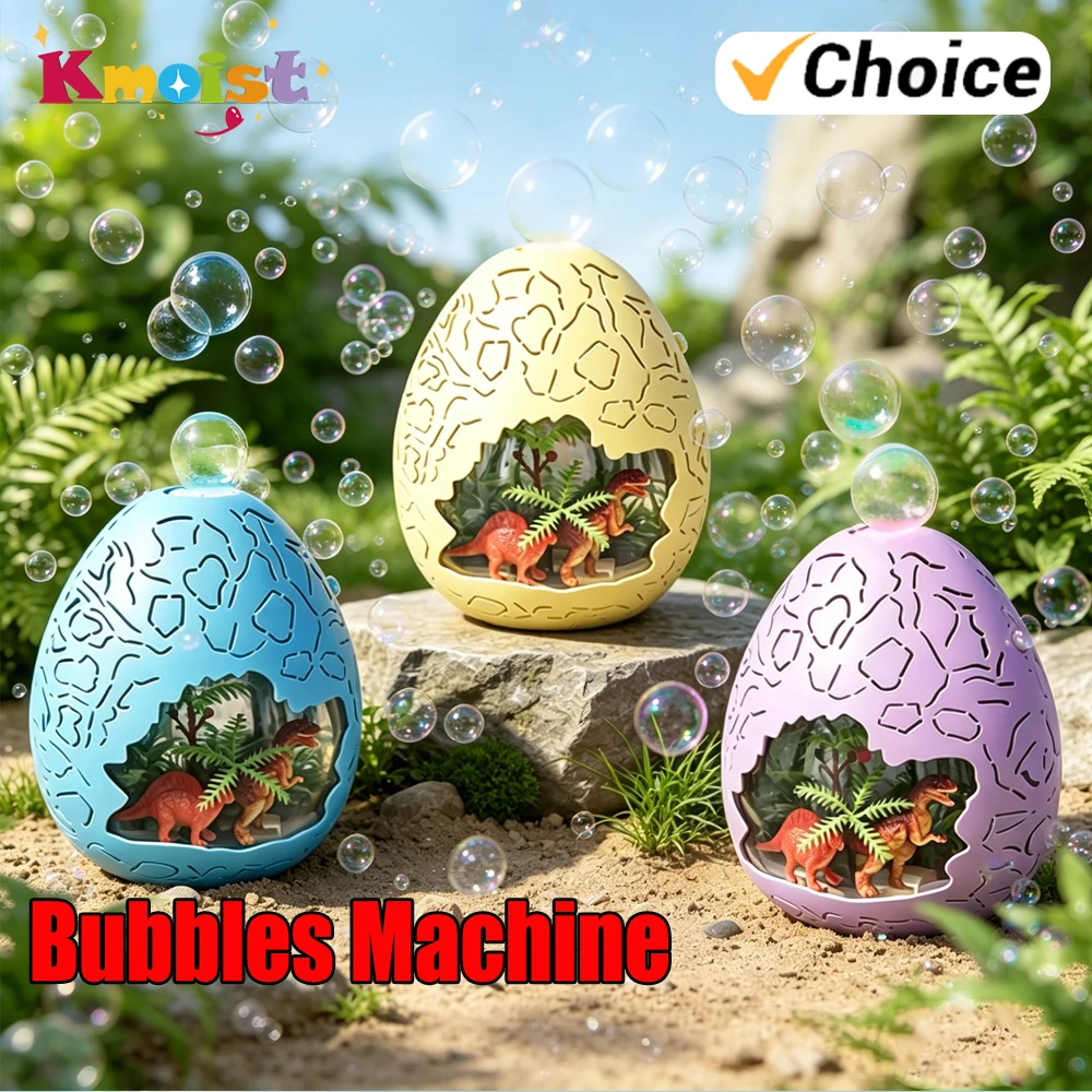 Bubble Machine 6-hole Electric Blowing Dinosaur Egg Soap Pomperos Outdoor Automatic Bubble Maker Blower Toy Outdoor Party Gifts
Bubble Machine 6-hole Electric Blowing Dinosaur Egg Soap Pomperos Outdoor Automatic Bubble Maker Blower Toy Outdoor Party Gifts