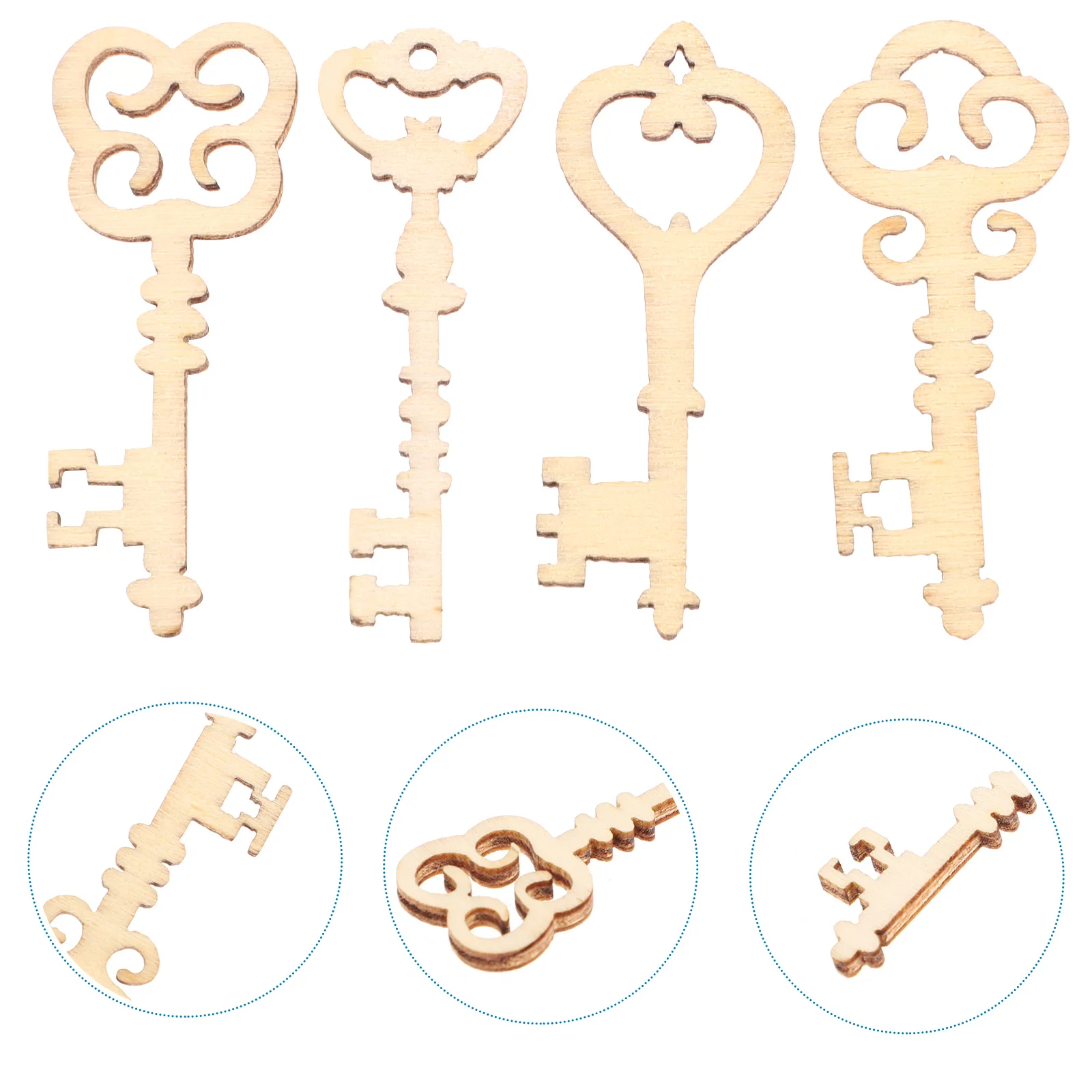 20 pcs Wooden Keys Handmade Natural Wood Scrapbooking Craft Embellishment Home Decoration Accessories For Jewelry Bags Shoes
20 pcs Wooden Keys Handmade Natural Wood Scrapbooking Craft Embellishment Home Decoration Accessories For Jewelry Bags Shoes