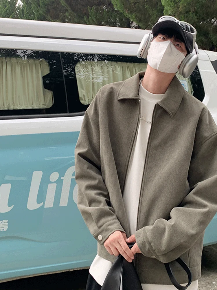 Cleanfit ort Pilot Jaet for Men American Retro Sle Zipper Closure Flip Collar Spring Autumn Faion Youthful Polyester
Cleanfit ort Pilot Jaet for Men American Retro Sle Zipper Closure Flip Collar Spring Autumn Faion Youthful Polyester