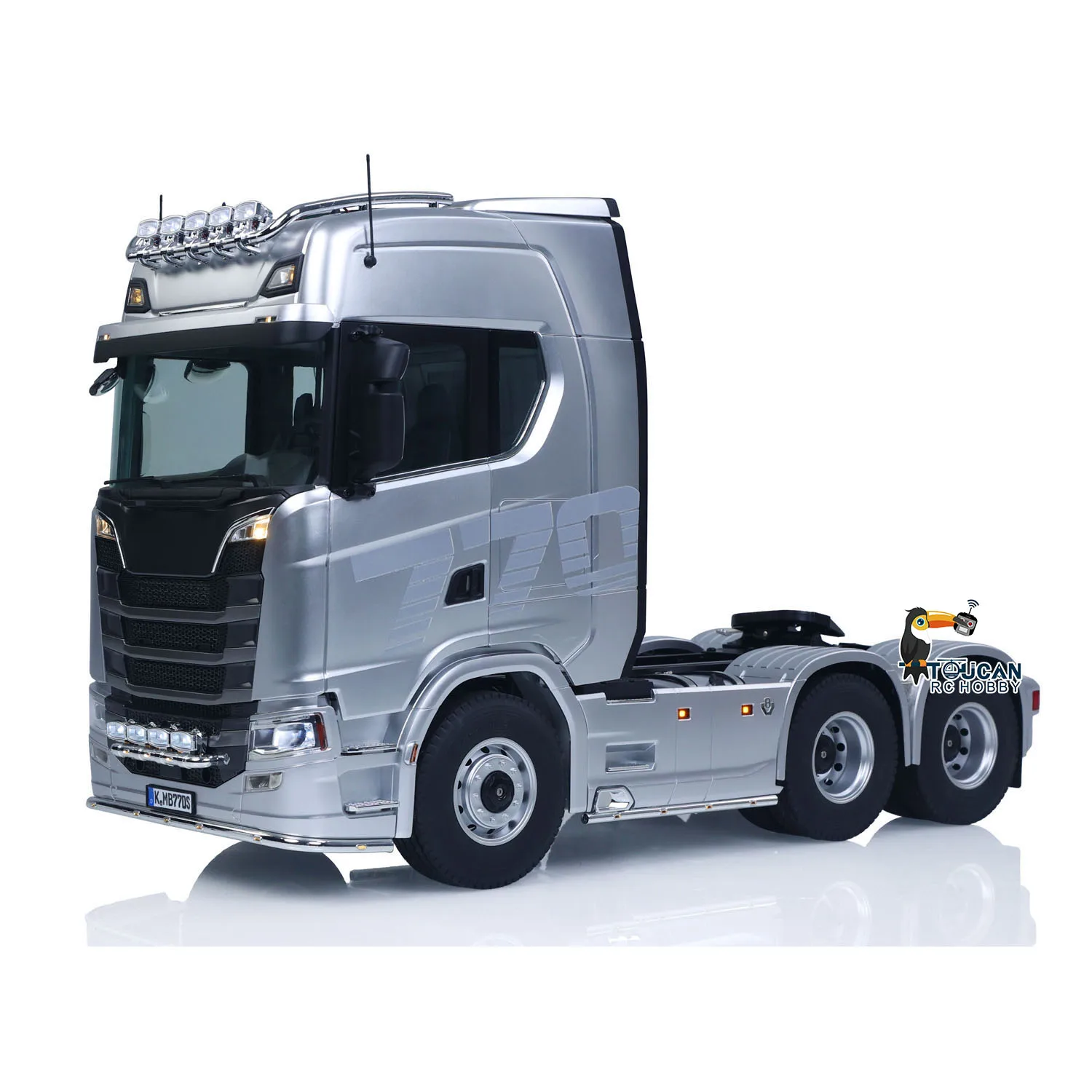 KABOLITE 770S 100 RC Tractor Truck 6x6 Remote Control Lorry Car 2Speed Gearbox Differential Lock Battery Radio RTR Model Gifts
KABOLITE 770S 100 RC Tractor Truck 6x6 Remote Control Lorry Car 2Speed Gearbox Differential Lock Battery Radio RTR Model Gifts