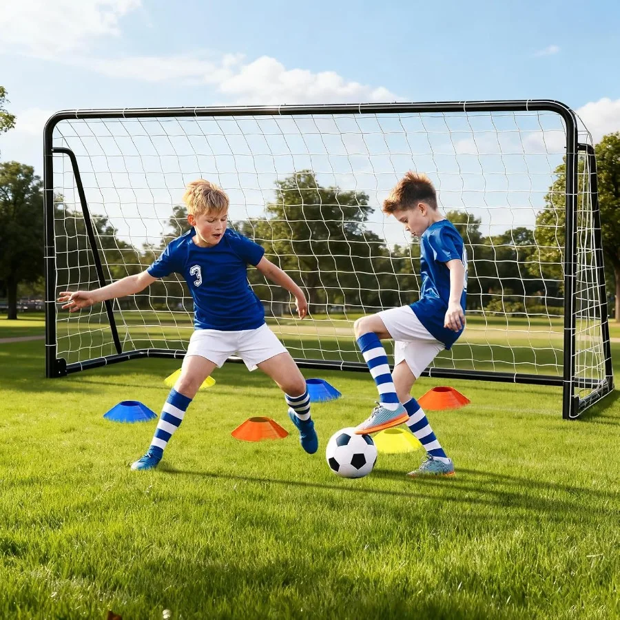 Футбольные ворота 12x6FT Металлические футбольные ворота для молодежи и взрослых на заднем дворе, идеально подходящие для игр в помещении и на открытом воздухе
Футбольные ворота 12x6FT Металлические футбольные ворота для молодежи и взрослых на заднем дворе, идеально подходящие для игр в помещении и на открытом воздухе