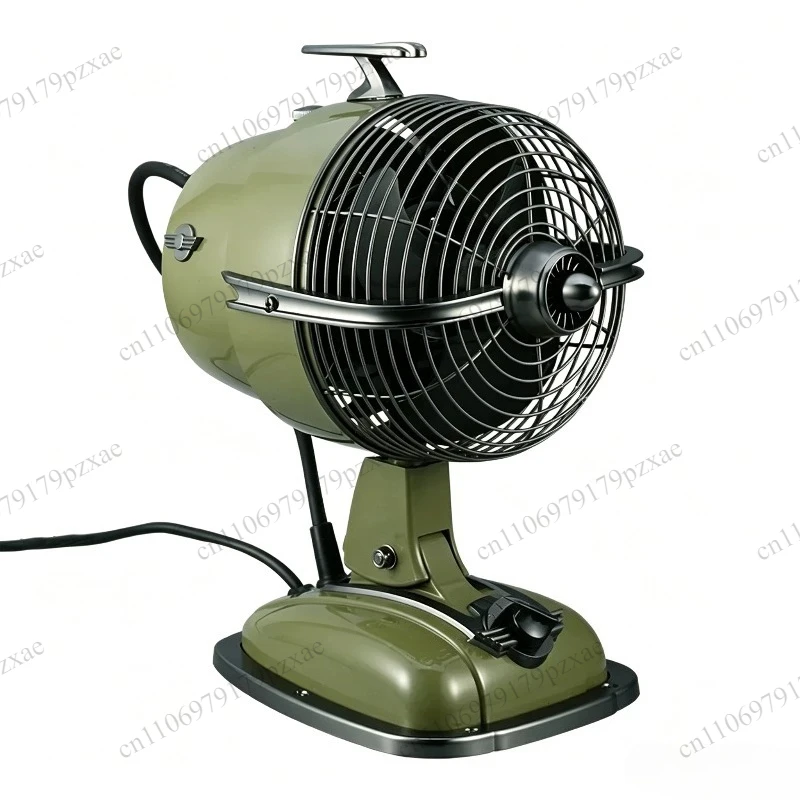 Nostalgic Airplane Head Desk Fan, Silent Swing Head Desktop Air Circulation Electric Fan For Home
Nostalgic Airplane Head Desk Fan, Silent Swing Head Desktop Air Circulation Electric Fan For Home