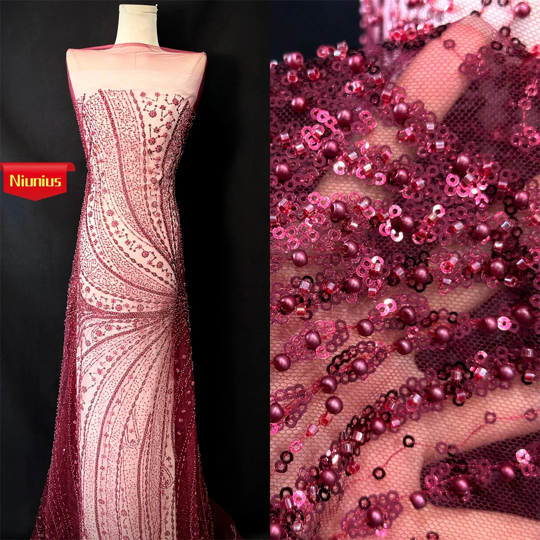 2025Latest High QualityElegant Luxurious Soft Mesh lace With Lots Beads Stones Fabric For Party Evening Dresses NN2658_Z
2025Latest High QualityElegant Luxurious Soft Mesh lace With Lots Beads Stones Fabric For Party Evening Dresses NN2658_Z