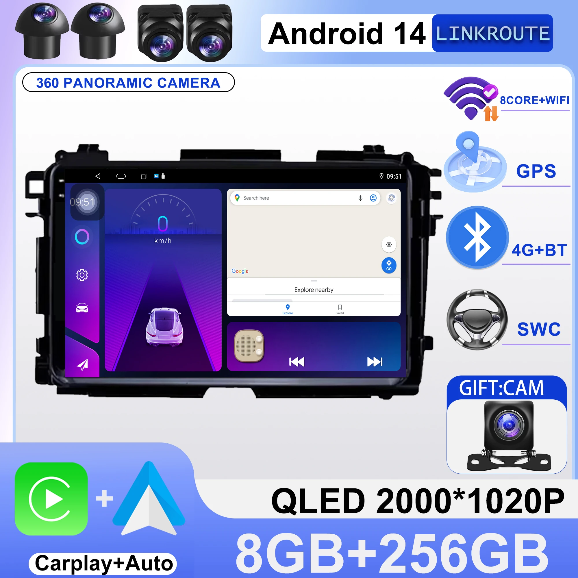 Android 14 For Honda Vezel HR V HRV XRV 2015 2016 2017 2018 2019 2020 Car Radio Multimedia Stereo Player GPS Navigation Carplay
Android 14 For Honda Vezel HR V HRV XRV 2015 2016 2017 2018 2019 2020 Car Radio Multimedia Stereo Player GPS Navigation Carplay