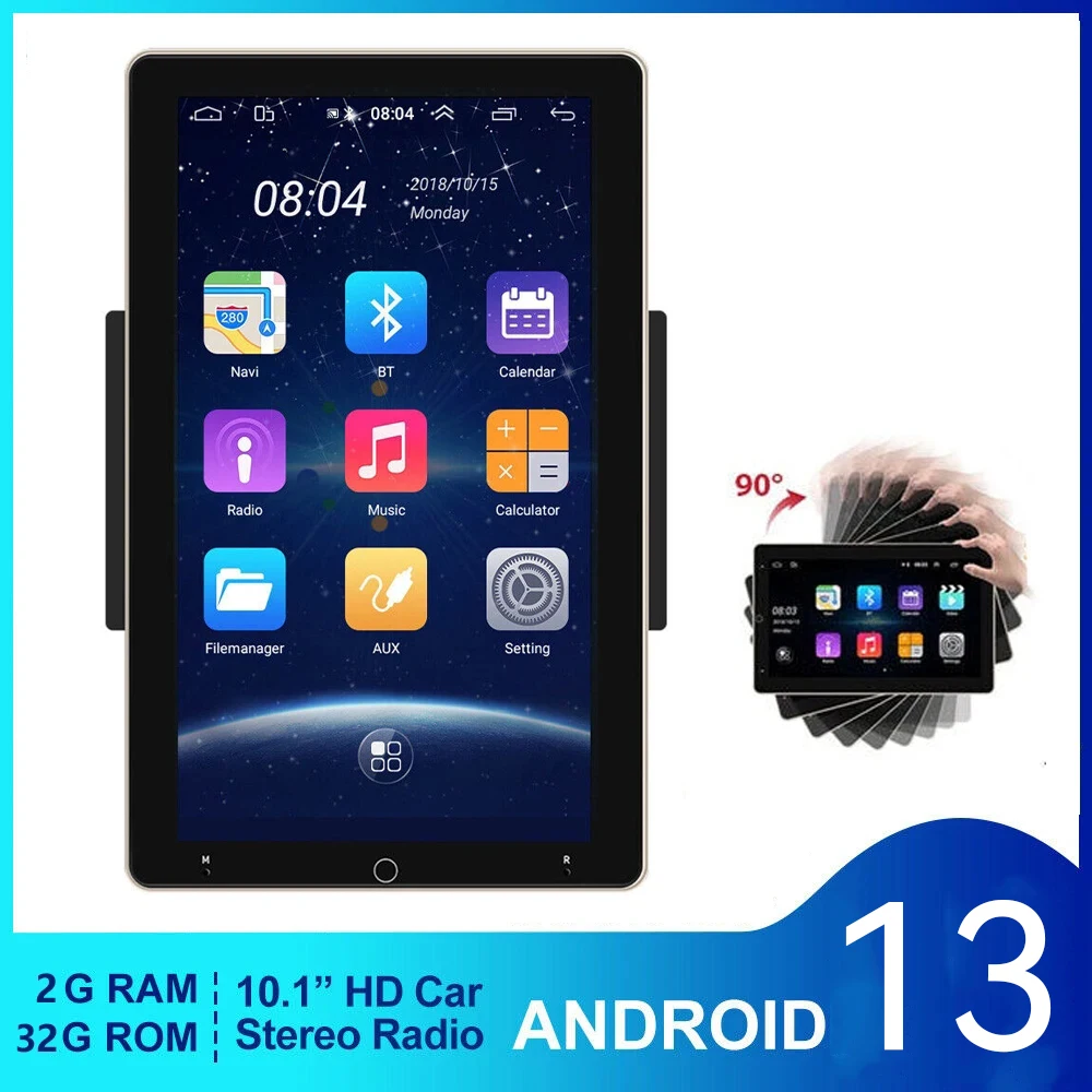 2Din Universal Android 13 Car Radio Multimedia Player 10.1 Inch Rotating Screen GPS For Volkswagen Nissan Hyundai Kia Toyota
2Din Universal Android 13 Car Radio Multimedia Player 10.1 Inch Rotating Screen GPS For Volkswagen Nissan Hyundai Kia Toyota