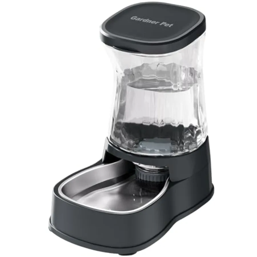 Automatic Dog Water Dispenser Gravity Stainless Steel Water Waterer Feeder, 00% BPA-Free Large Capacity Water Feeding Bowls for
Automatic Dog Water Dispenser Gravity Stainless Steel Water Waterer Feeder, 00% BPA-Free Large Capacity Water Feeding Bowls for