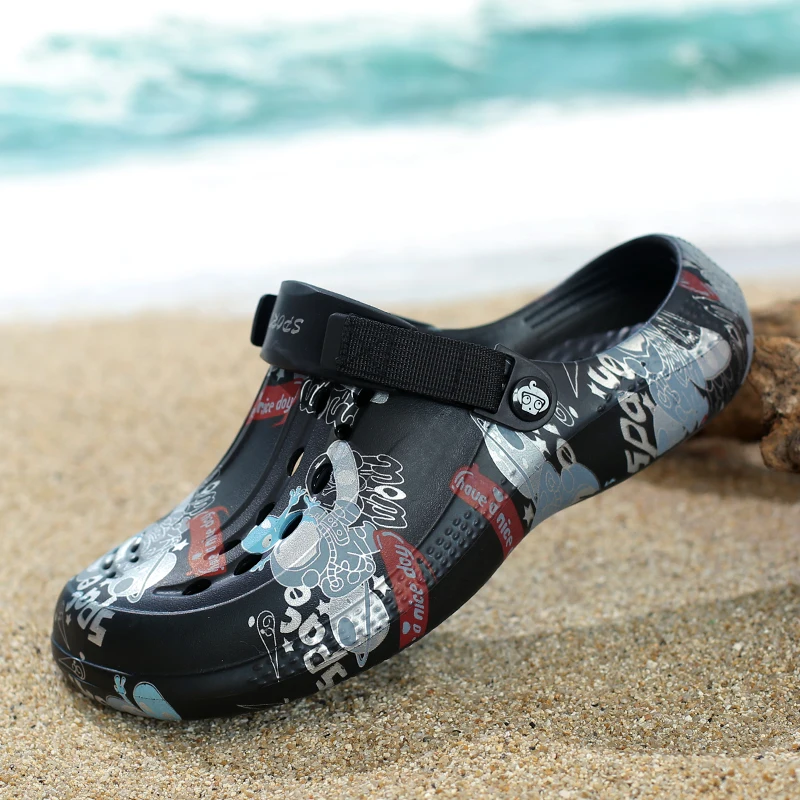 2026 New Men's Printed Sandals Fashion Home Garden Shoes Comfortable and Lightweight Slippers Anti slip Soft Bottom Flip Sandals
2026 New Men's Printed Sandals Fashion Home Garden Shoes Comfortable and Lightweight Slippers Anti slip Soft Bottom Flip Sandals