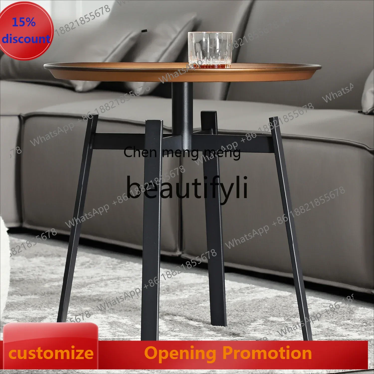 S7486teae Household living room small coffee table designer creative Nordic simple modern side table
S7486teae Household living room small coffee table designer creative Nordic simple modern side table